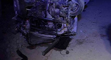 Alkollü sürücü otomobiliyle takla attı
