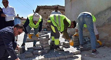 Altıeylül'de üst yapı çalışmaları hız kazandı