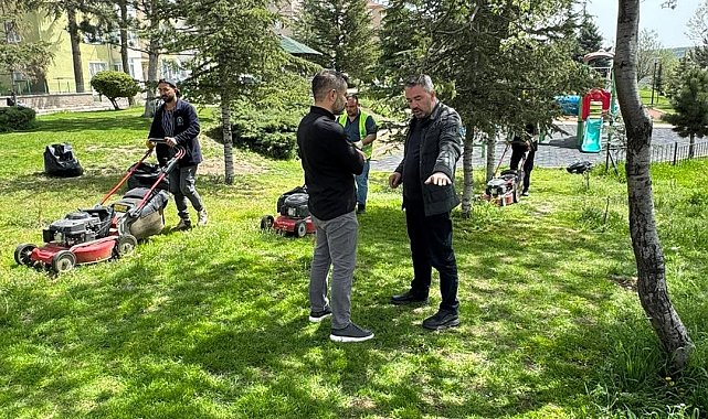 Ankara yeşil alanları ile yaz aylarına hazırlanıyor