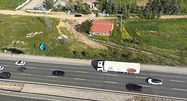 Ankara'da emniyetten bayram sonrası hava destekli trafik denetimi