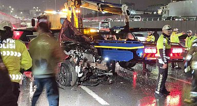Ankara'da zincirleme kaza: 3'ü ağır 8 yaralı