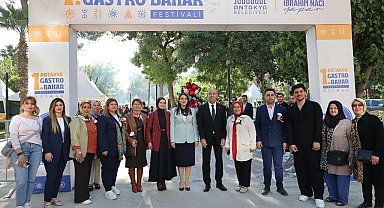Antakya gastro bahar festivalinin açılışı gerçekleştirildi
