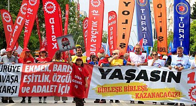 Antalya'da 1 Mayıs coşkusu