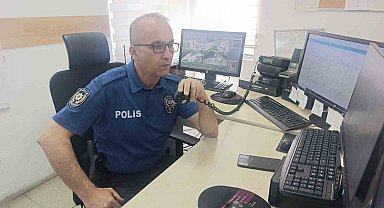 Antalya'da 30 yıllık polis memurundan telsizde arkadaşlarına duygusal veda