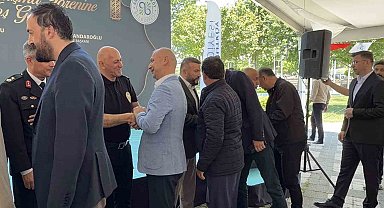 Arnavutköy'de protokol ve vatandaşlar geleneksel bayramlaşma programında buluştu