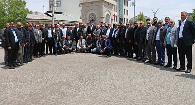 Aşkale'de bayramlaşma programı