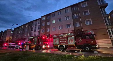 Aspiratör kaynaklı çıkan yangına itfaiye müdahale etti