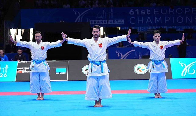 Avrupa Karate Şampiyonası'nda millilerden gümüş madalya