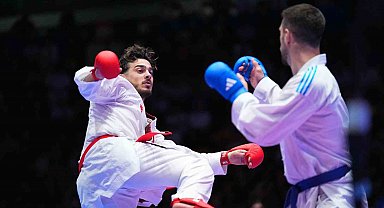Avrupa Karate Şampiyonası'ndan erkek takım kumitede gümüş madalya