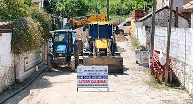 Aydın Büyükşehir Belediyesi'nden Koçarlı'ya altyapı yatırımı