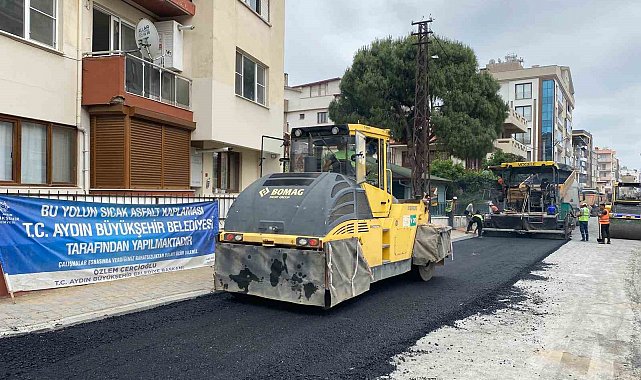 Aydın Büyükşehir'in yatırımları sürüyor