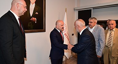 Aydın protokolü bayramlaştı