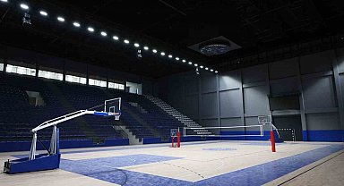 Aydın'da 3 bin kişilik spor salonunda sona gelindi