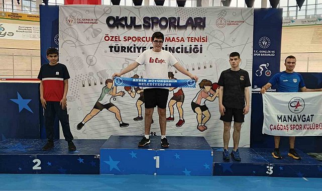 Aydınlı otizmli sporcular Türkiye şampiyonu oldu