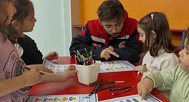Aydıntepe'de minik öğrencilere su verimliliği anlatıldı