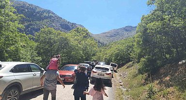 Aygırdibi Şelalesi 6 bin ziyaretçi ağırladı