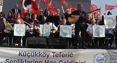 Ayvalık Teferic Şenlikleri'nden türküler yükseldi