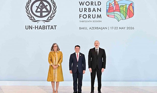 Azerbaycan'da düzenlenen 13'üncü Dünya Kentsel Forumu'nun resmi açılış töreni gerçekleştirildi