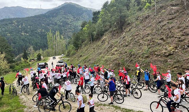 Babadağ'da 19 Mayıs coşkusu pedallarla yaşandı