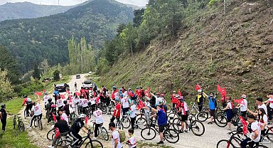 Babadağ'da 19 Mayıs coşkusu pedallarla yaşandı