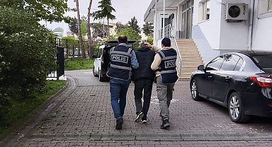 Bafra'da 8 yıl hapis cezalı firari yakalandı