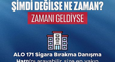Bakan Memişoğlu: "ALO 171 Sigara Bırakma Danışma Hattımızda 2026'nın ilk 4 ayında 143 bin 534 vatandaşımıza destek sunduk"