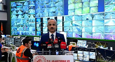 Bakan Uraloğlu: "AUS Merkezimizde bayram trafiğini anlık olarak takip edeceğiz"