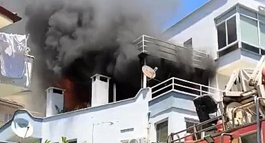 Balkonda mangal keyfi facia ile sonuçlandı: Patlayan tüp yangına neden oldu