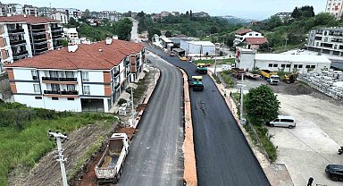 Başiskele'deki Hoca Ahmet Yesevi Caddesi duble yola dönüştürülüyor