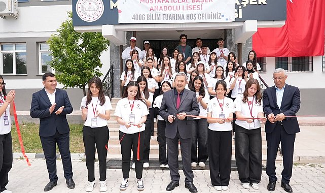 Başkan Bozkurt'tan TÜBİTAK Bilim Fuarı'na ziyaret