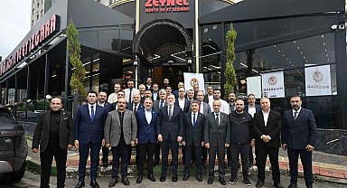 Başkan Burkay MUŞSİAD üyeleri ile buluştu