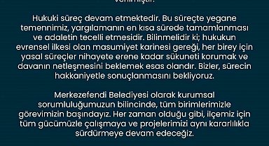 Başkan Doğan; "Sürecin hakkaniyetle sonuçlanmasını bekliyoruz"