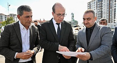 Başkan Geçit, Karakavak Mahallesindeki dönüşüm yatırımlarını inceledi