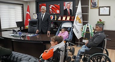 Başkan Hallaç: "Engelli Kardeşlerimizin Her Zaman Yanındayız"