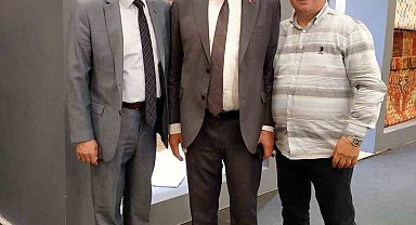 Başkan Kumral'dan HOMETEX'te Babadağlı firmaları ziyaret etti