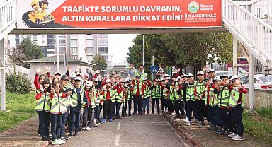 Başkan Kurnaz: "Çocuklarımız trafik eğitim pistinde kuralları eğlenerek öğreniyor"