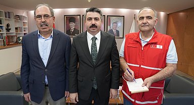 Başkan Oktay Yılmaz'dan anlamlı bağış