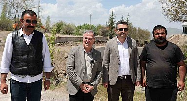 Başkan Özdoğan: "2,5 kilometrelik kanal, bağ mevsimi başlamadan tamamlanacak"