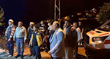 Başkan Özel yangın söndürme çalışmalarını yerinde takip etti