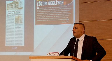 Başkan Sadıkoğlu'ndan hak ediş talebi