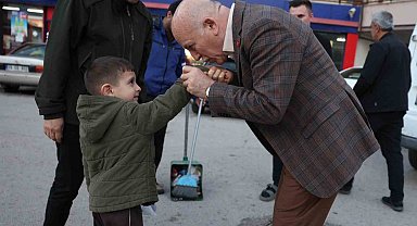 Başkan Sekmen; "En büyük mutluluğumuz hemşehrilerimizin duasını almak"