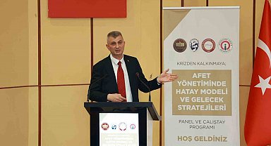 Başkan Sezer, Hatay'da afet yönetimi ve koordinasyon deneyimlerini paylaştı