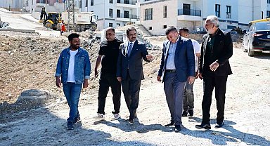 Başkan Taşkın, Taştepe rezerv alanında incelemelerde bulundu