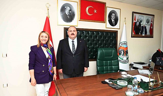 Başkan Tekin'den İnönü'ye ziyaret