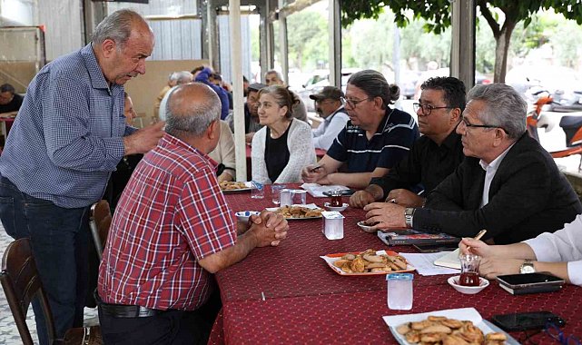 Başkan Tetik, Şirinevler'de vatandaşları dinledi