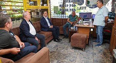 Başkan Vekili Biba'dan bayramda gönül ziyaretleri