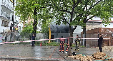 Başkent'te trafo yangını paniğe neden oldu