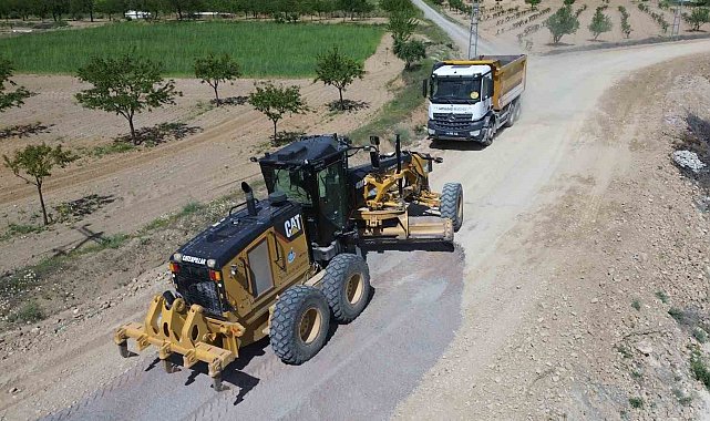 Battalgazi'de yol düzenleme çalışmaları devam ediyor