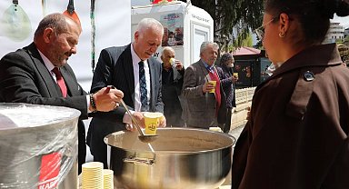 Bayburt'un yöresel lezzetleri Türk Mutfağı Haftası'nda tanıtıldı