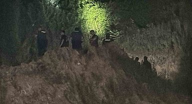Bayram günü 3 kişiyi bıçaklayıp dehşet saçan zanlıya termal dronlu takibat